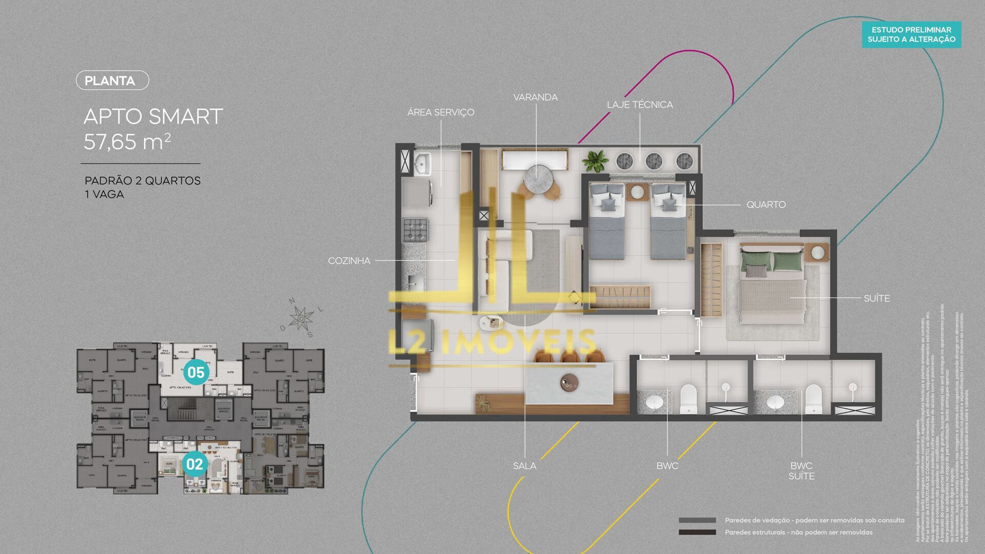 Apartamento, 3 quartos, 66 m² - Foto 15