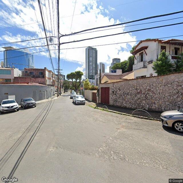 Imagem estática do "Street View" da localização