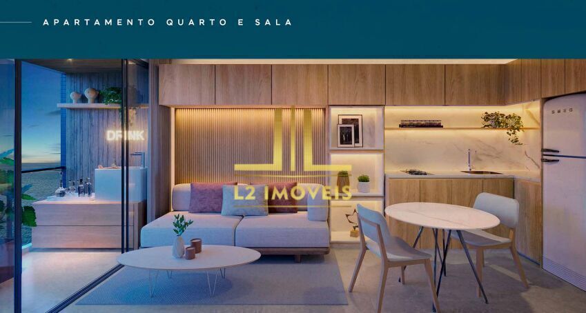 Apartamento à venda com 1 quarto, 37m² - Foto 4