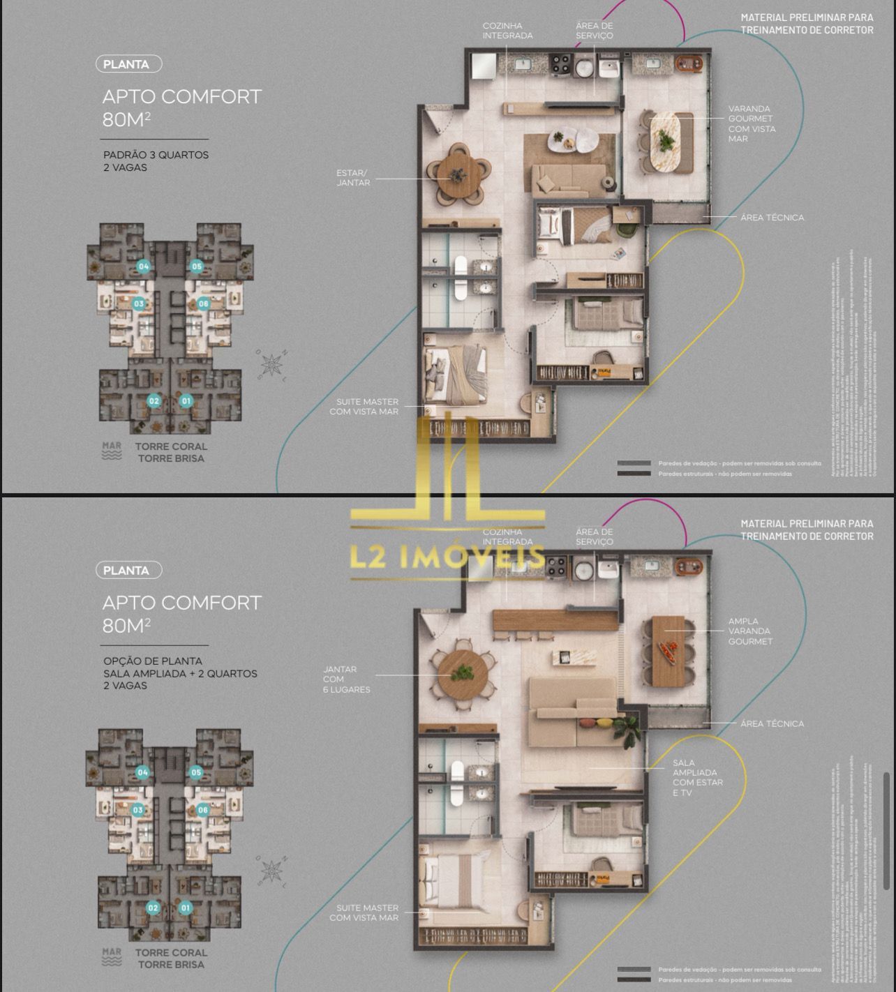 Apartamento à venda com 3 quartos, 100m² - Foto 13