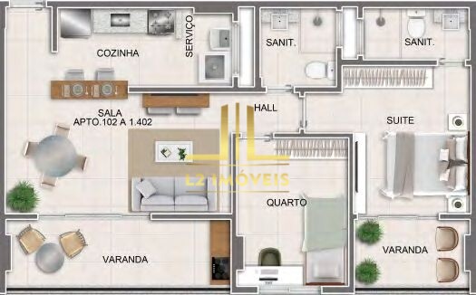 Apartamento - Costa Azul