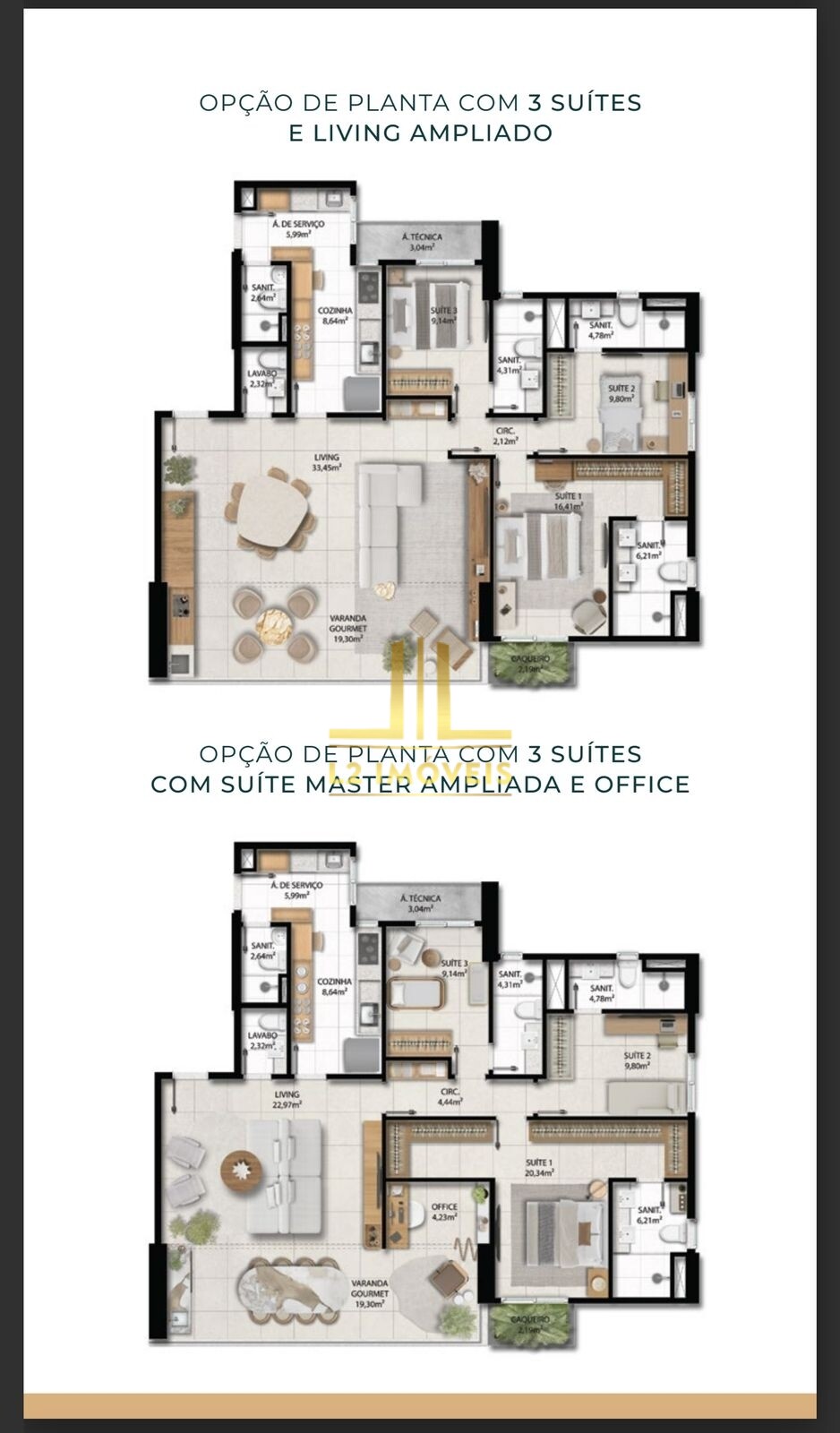 Apartamento à venda com 4 quartos, 130m² - Foto 5