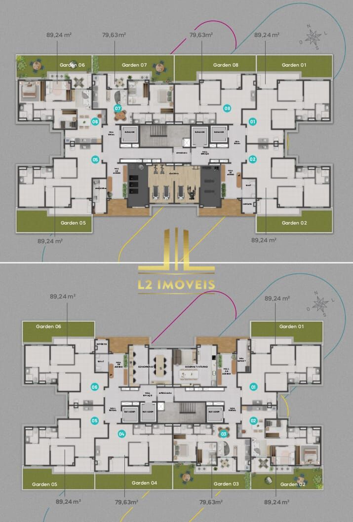Apartamento, 2 quartos, 53 m² - Foto 6