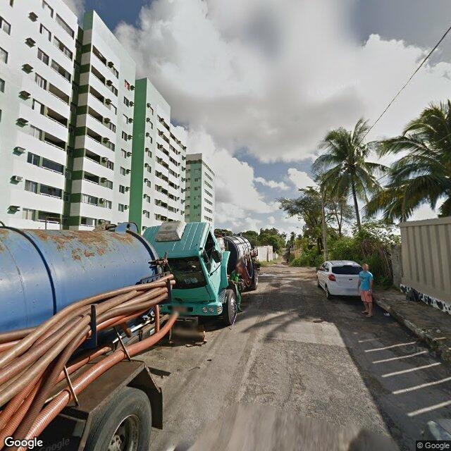 Imagem estática do "Street View" da localização