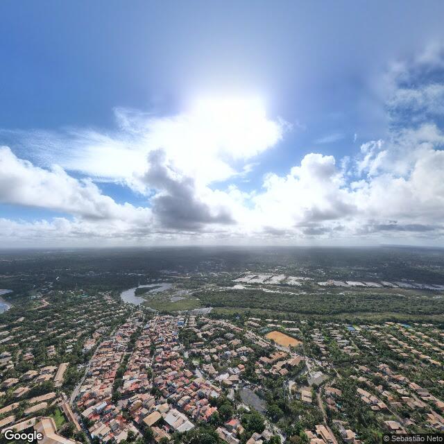 Imagem estática do "Street View" da localização