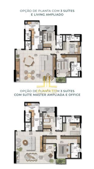 Apartamento à venda com 3 quartos, 130m² - Foto 12