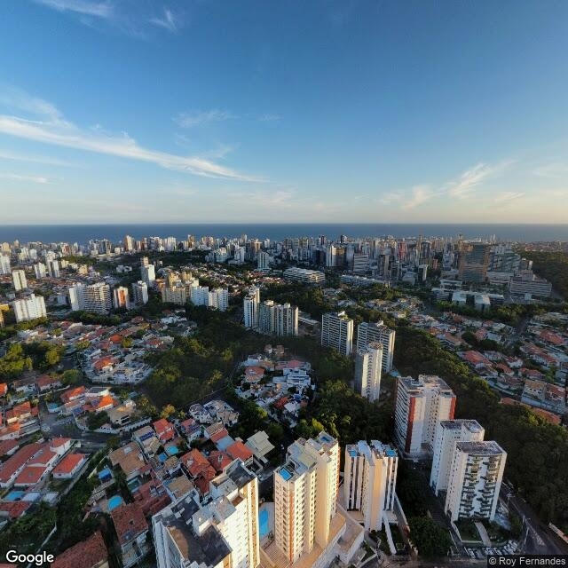 Imagem estática do "Street View" da localização