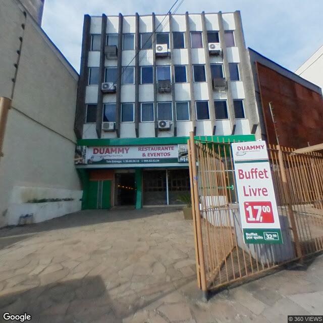 Imagem estática do "Street View" da localização