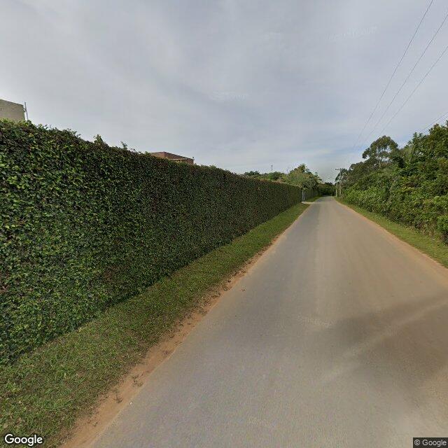 Imagem estática do "Street View" da localização