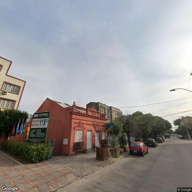 Imagem estática do "Street View" da localização