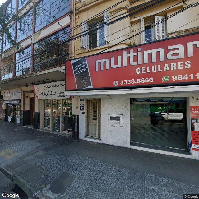 Imagem estática do "Street View" da localização