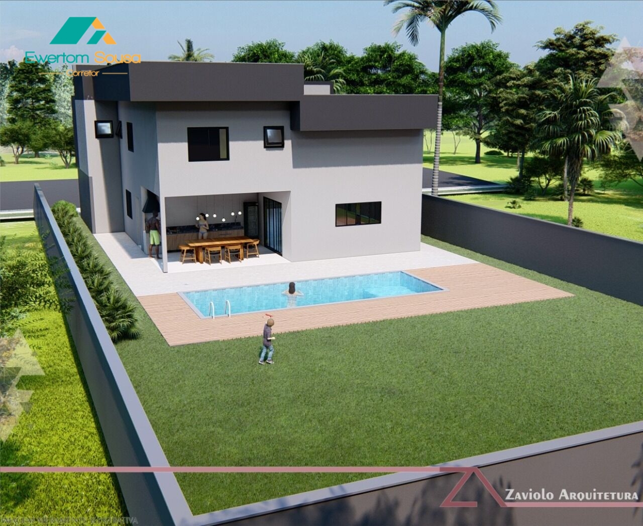 Casa de Condomínio à venda com 4 quartos, 255m² - Foto 4