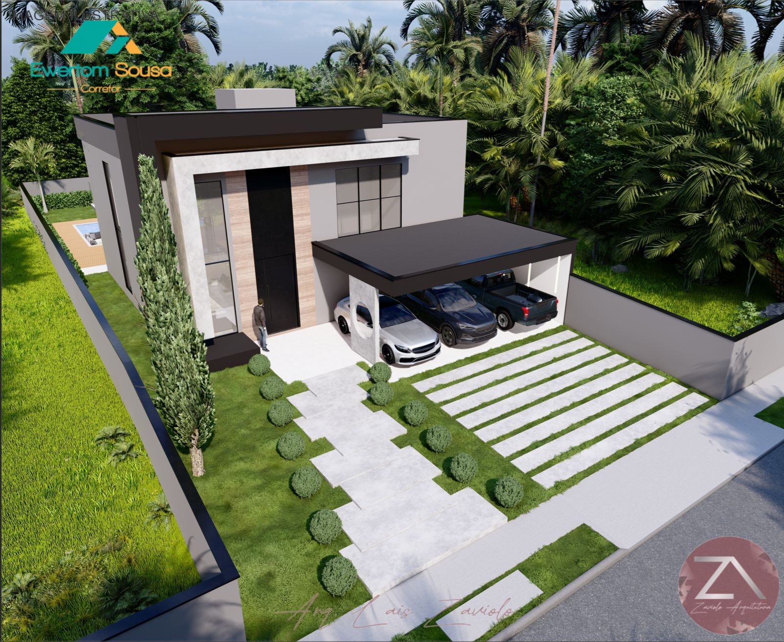 Casa de Condomínio à venda com 4 quartos, 299m² - Foto 3