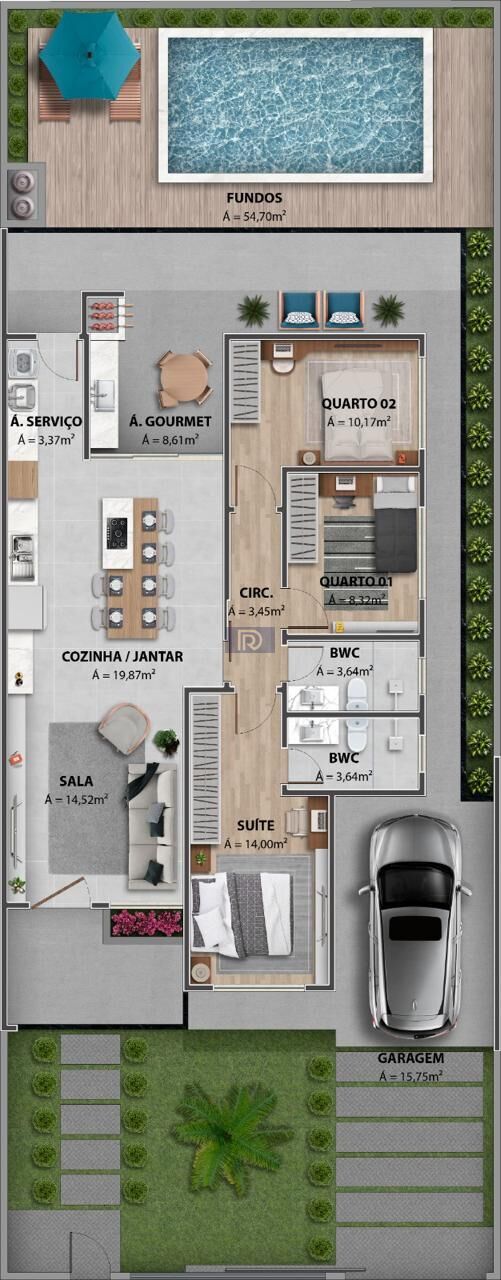 Casa à venda com 3 quartos, 126m² - Foto 6