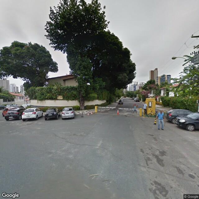 Imagem estática do "Street View" da localização