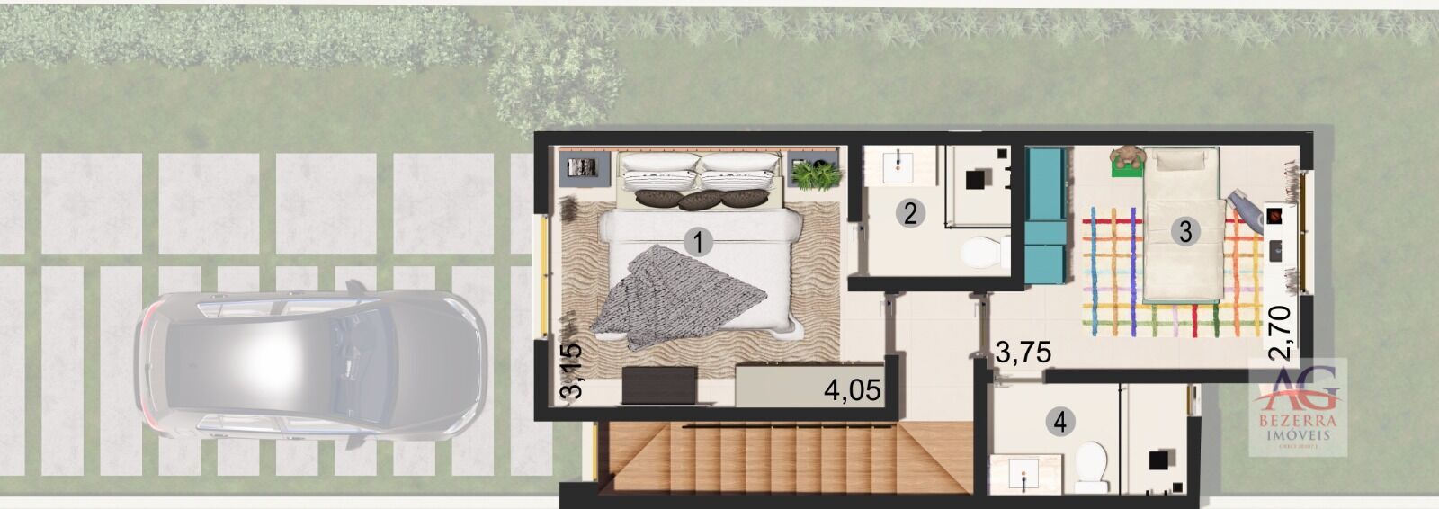 Casa, 2 quartos, 72 m² - Foto 7