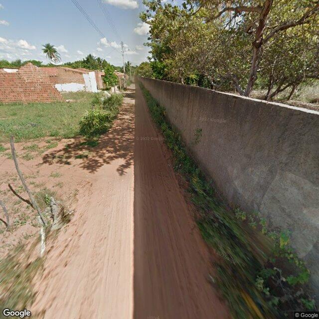 Imagem estática do "Street View" da localização