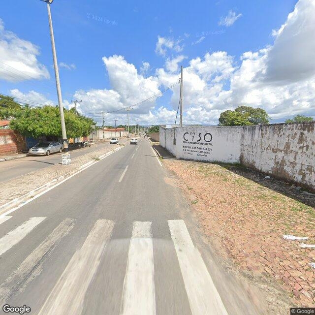 Imagem estática do "Street View" da localização