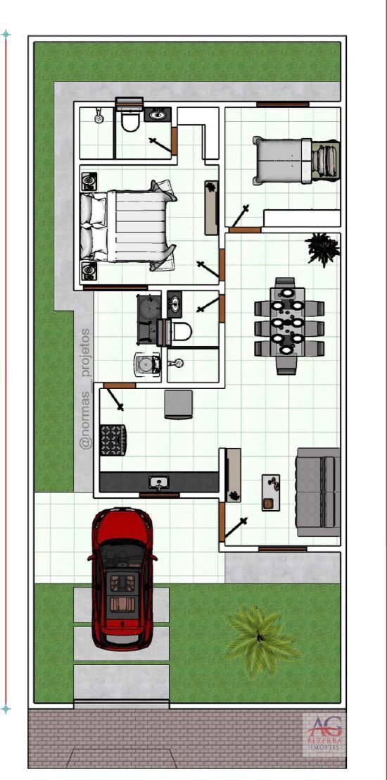 Casa à venda com 2 quartos, 80m² - Foto 3