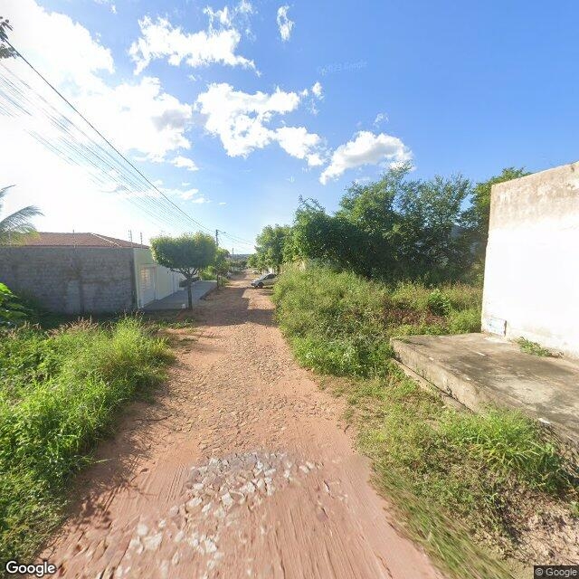 Imagem estática do "Street View" da localização