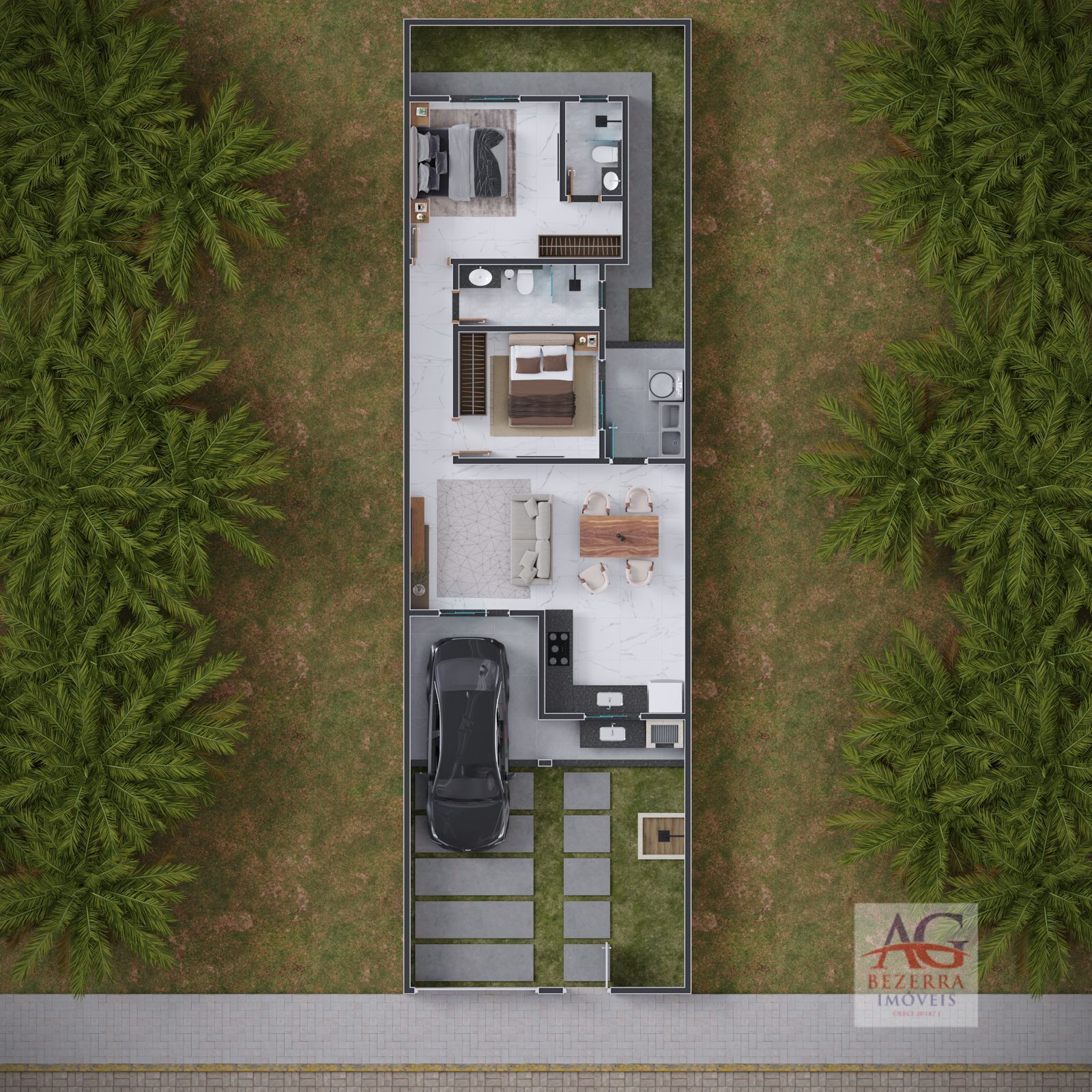 Casa à venda com 2 quartos, 77m² - Foto 2