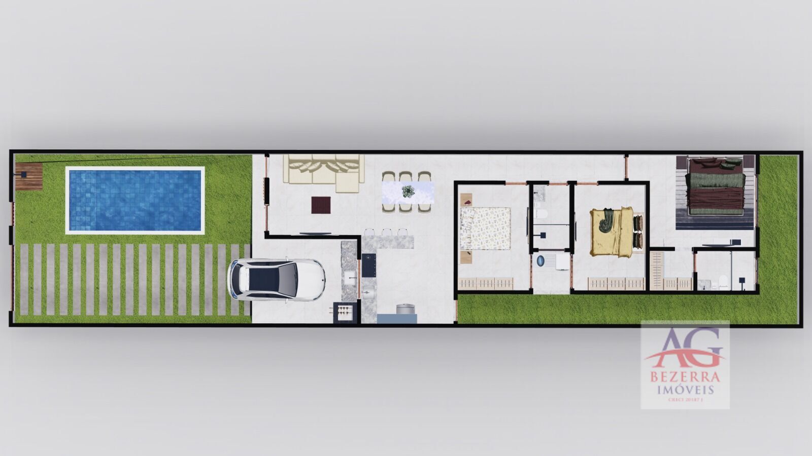 Casa, 3 quartos, 110 m² - Foto 3