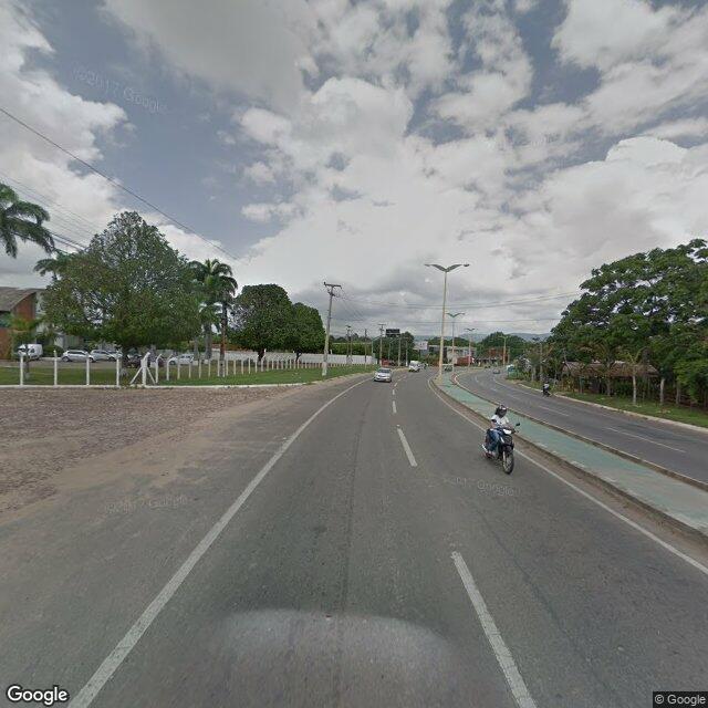 Imagem estática do "Street View" da localização