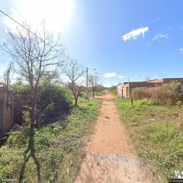 Imagem estática do "Street View" da localização