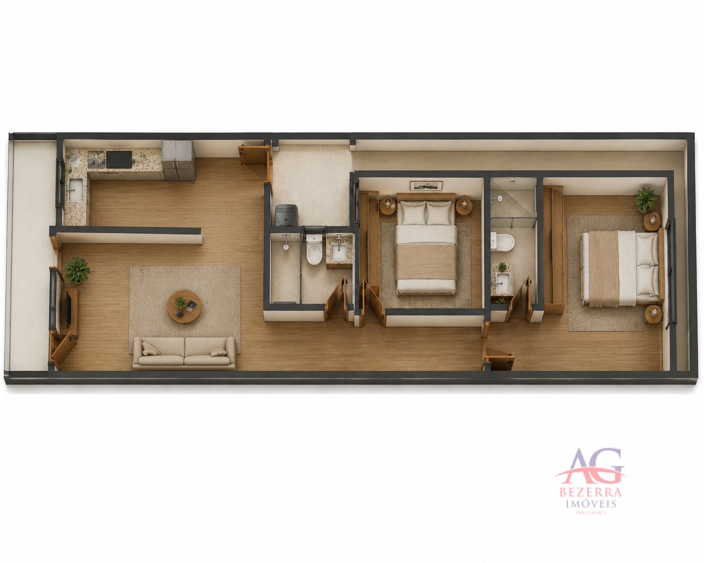 Casa, 2 quartos, 82 m² - Foto 4