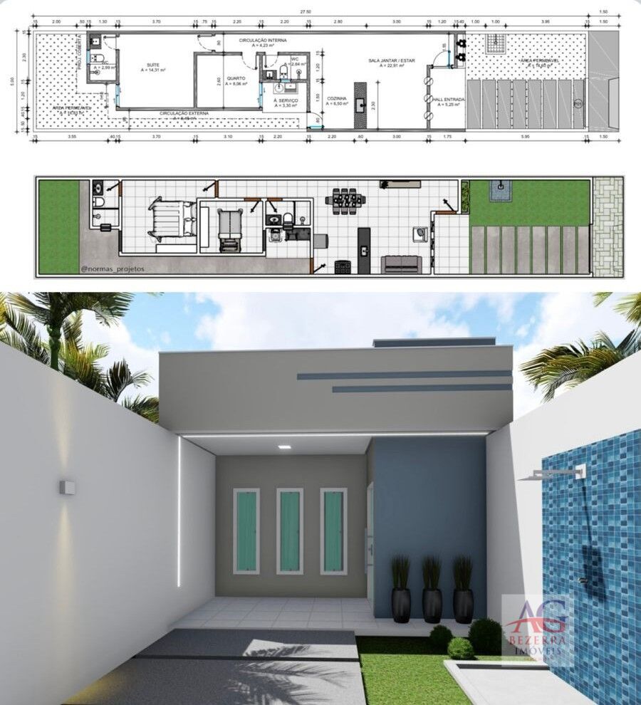 Casa à venda com 2 quartos, 80m² - Foto 2