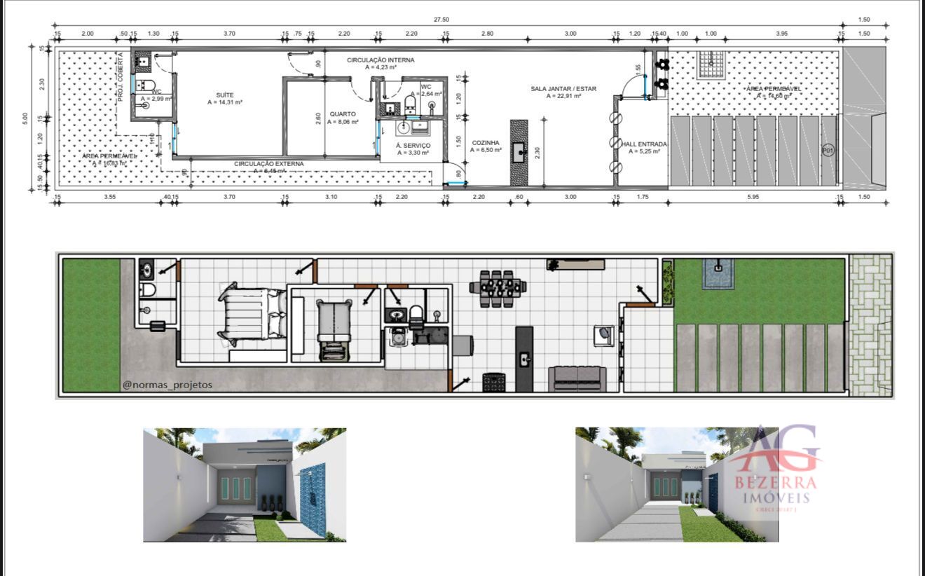 Casa à venda com 2 quartos, 80m² - Foto 3