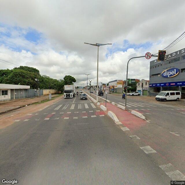 Imagem estática do "Street View" da localização