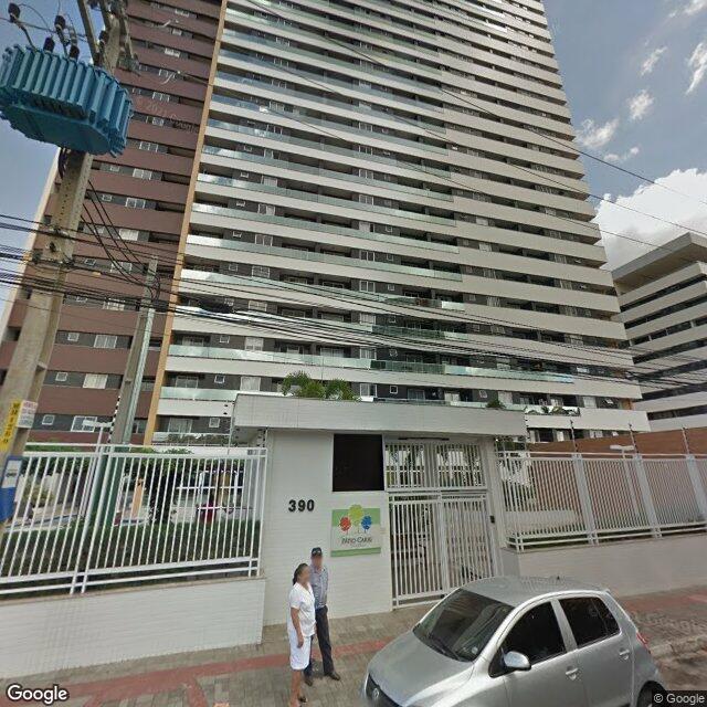 Imagem estática do "Street View" da localização