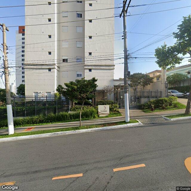 Imagem estática do "Street View" da localização