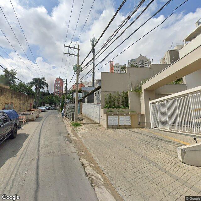 Imagem estática do "Street View" da localização