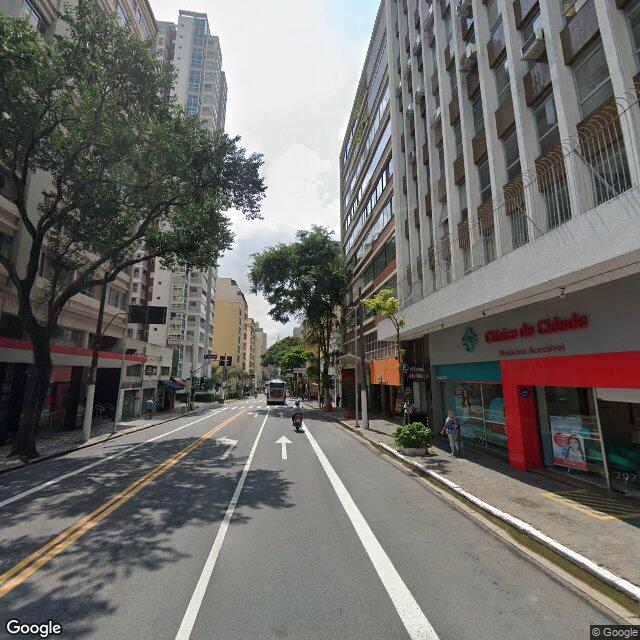 Imagem estática do "Street View" da localização