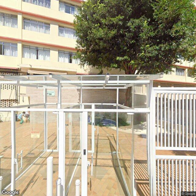 Imagem estática do "Street View" da localização