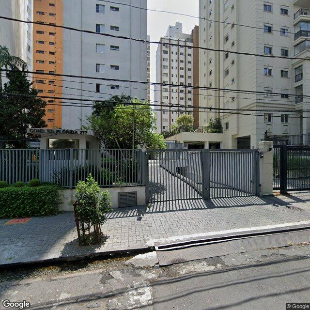 Imagem estática do "Street View" da localização