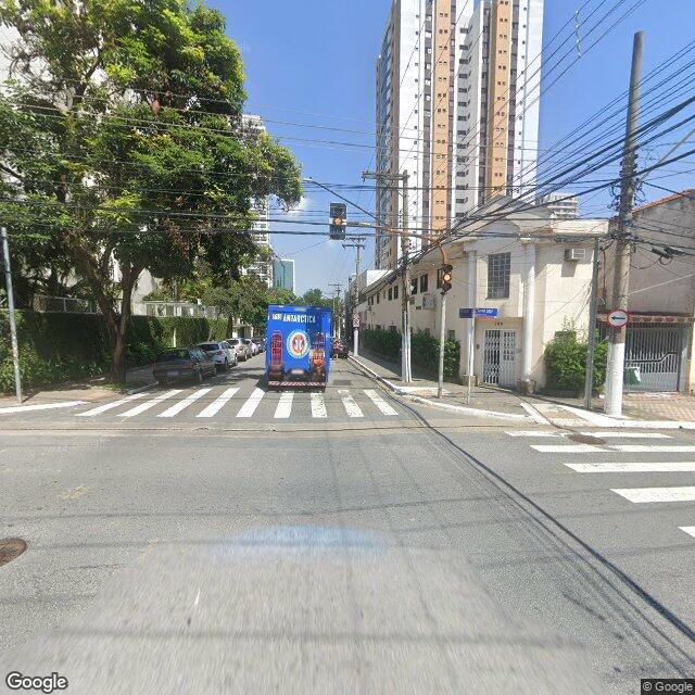 Imagem estática do "Street View" da localização