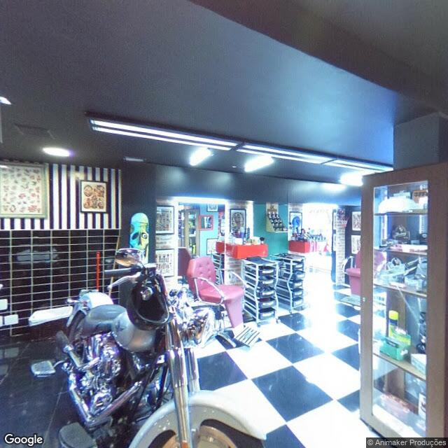 Imagem estática do "Street View" da localização