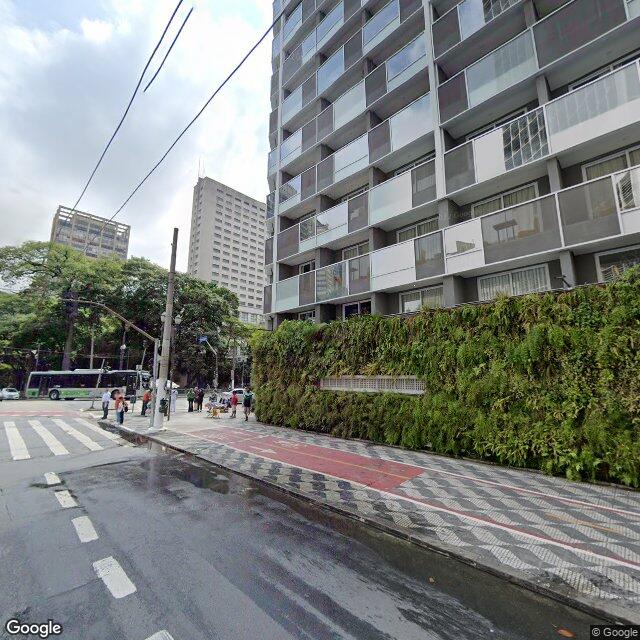 Imagem estática do "Street View" da localização