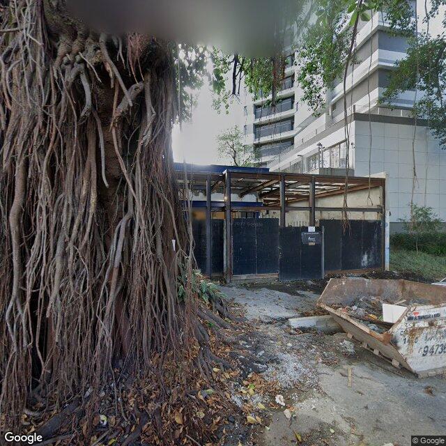 Imagem estática do "Street View" da localização