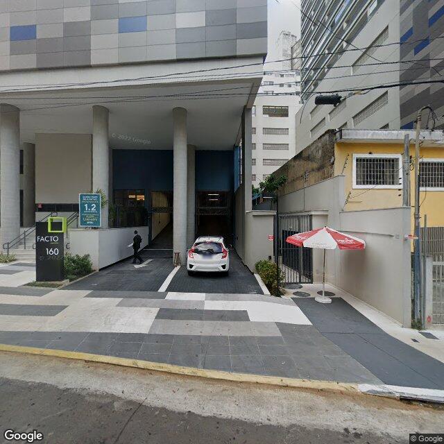 Imagem estática do "Street View" da localização