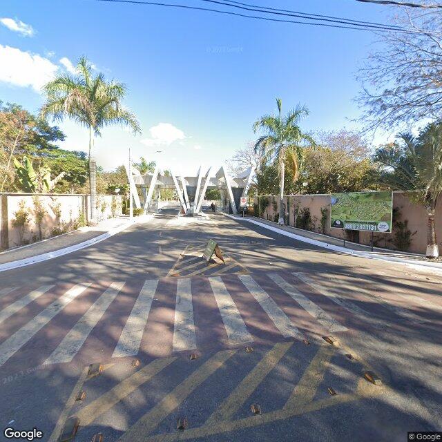 Imagem estática do "Street View" da localização