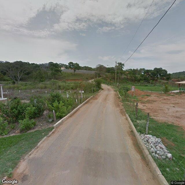 Imagem estática do "Street View" da localização