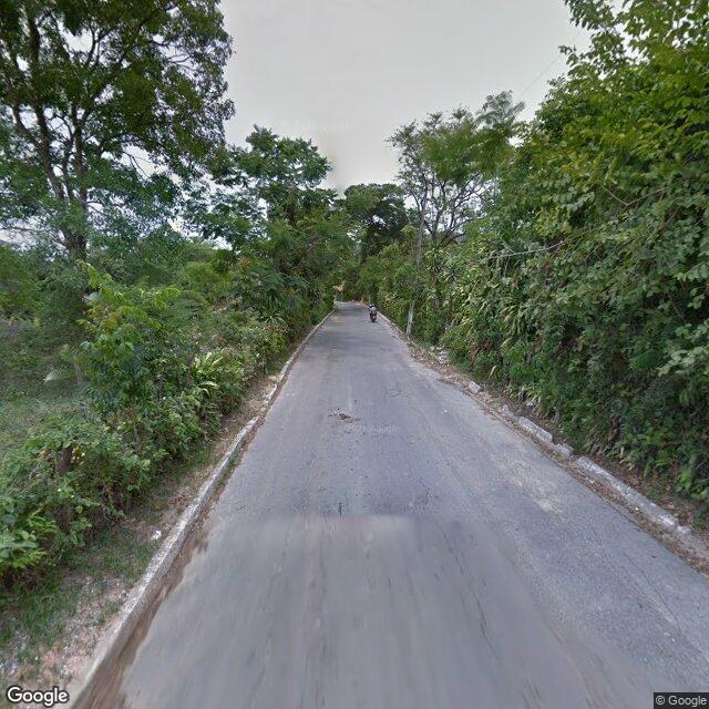 Imagem estática do "Street View" da localização