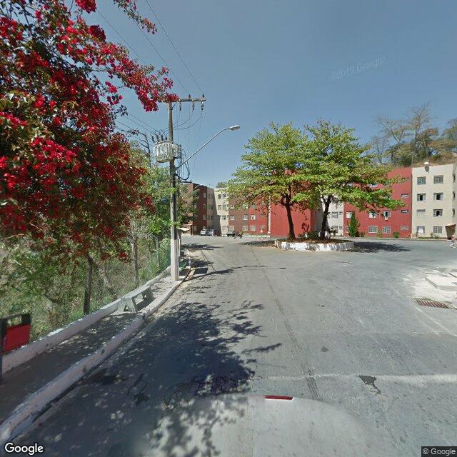 Imagem estática do "Street View" da localização