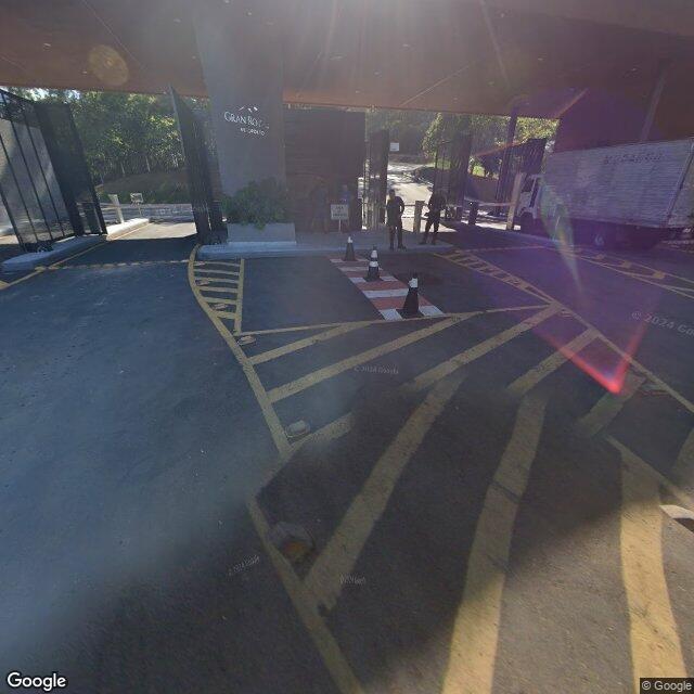 Imagem estática do "Street View" da localização