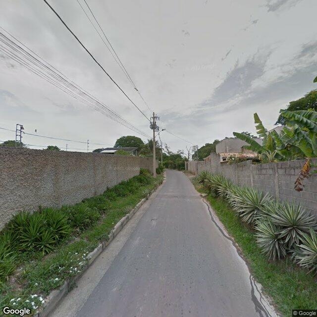 Imagem estática do "Street View" da localização