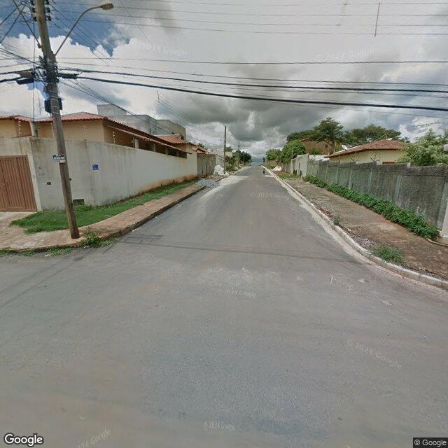 Imagem estática do "Street View" da localização